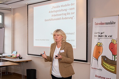 Brunhilde Fischer: „Flexible Modelle der Arbeitsgestaltung“ (Netzwerktreffen 2018)