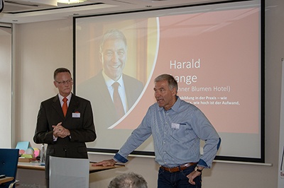 Harald Lange (Dehner Blumen Hotel): "Umsetzung einer Markenstrategie" (Netzwerktreffen 2018)