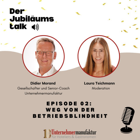 Jubiläumstalk mit Didier Morand - Weg von der Betriebsblindheit